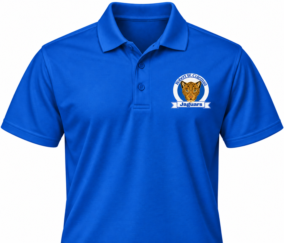 Robert W. Coleman Student Logo Polo LaserCraft Design Studios