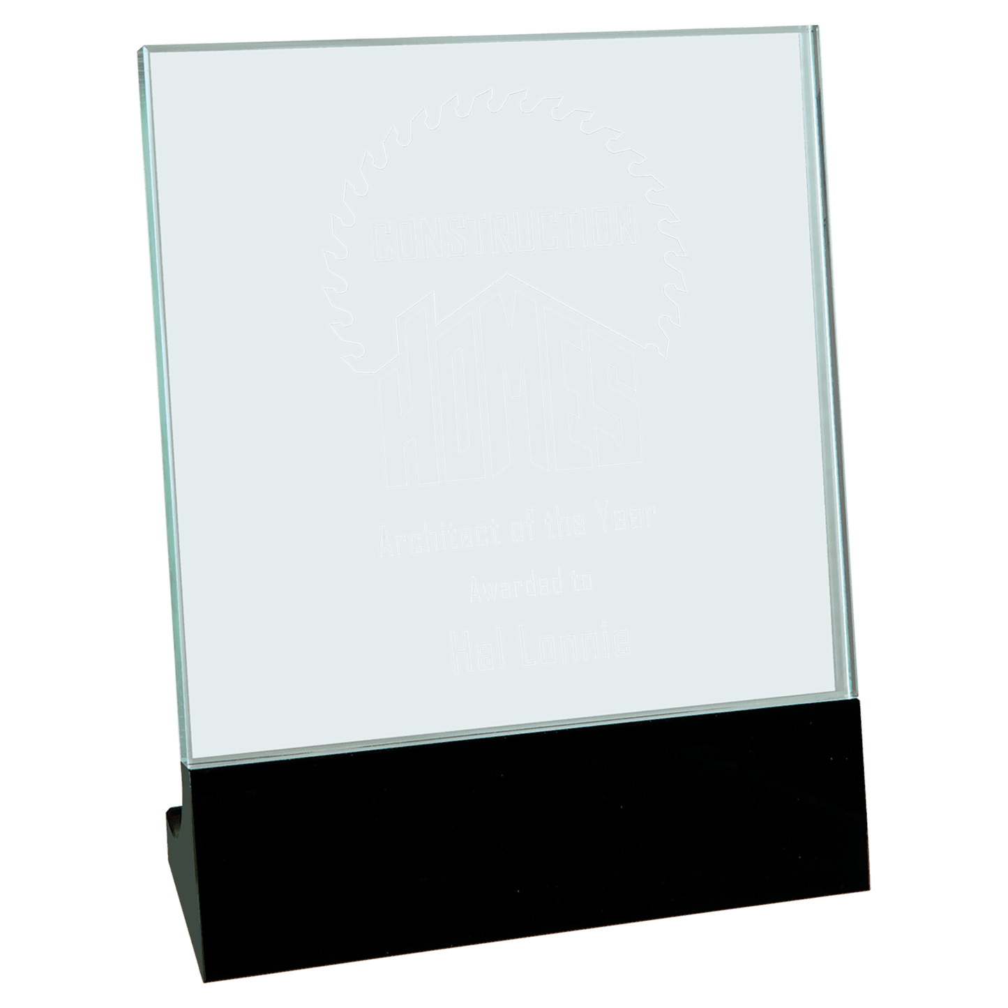Glass Custom Engraved Awards (2 sizes)