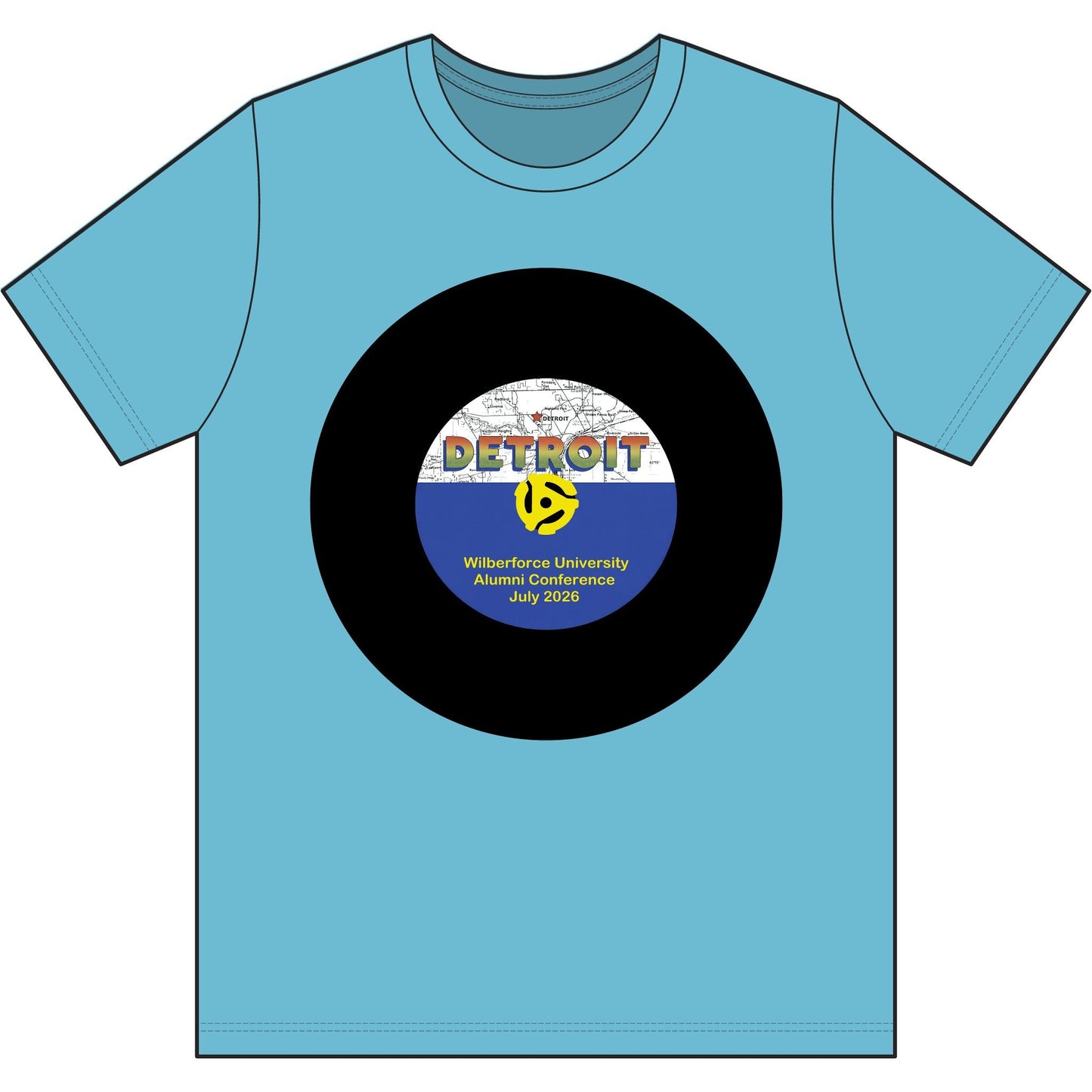 Copy of Detroit Funk Retro Tee - Lasercraft Design
