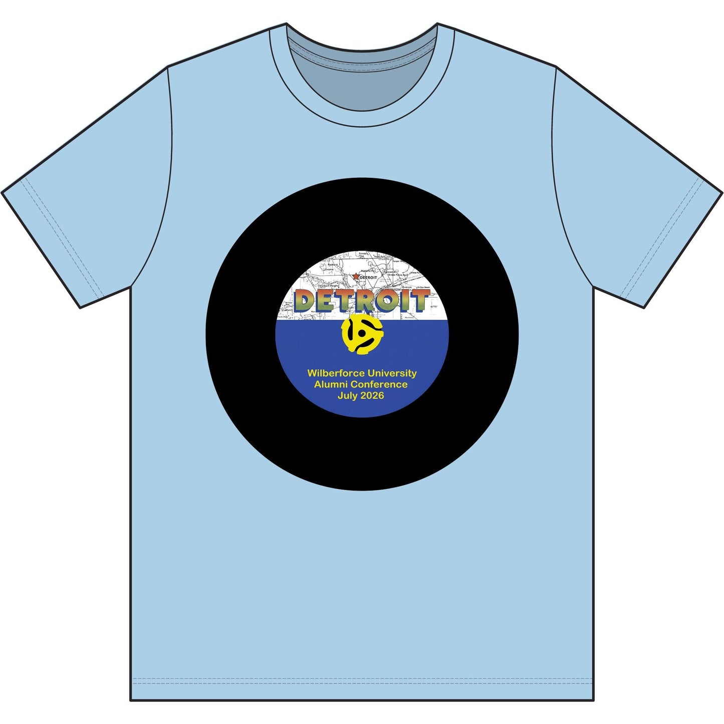 Copy of Detroit Funk Retro Tee - Lasercraft Design