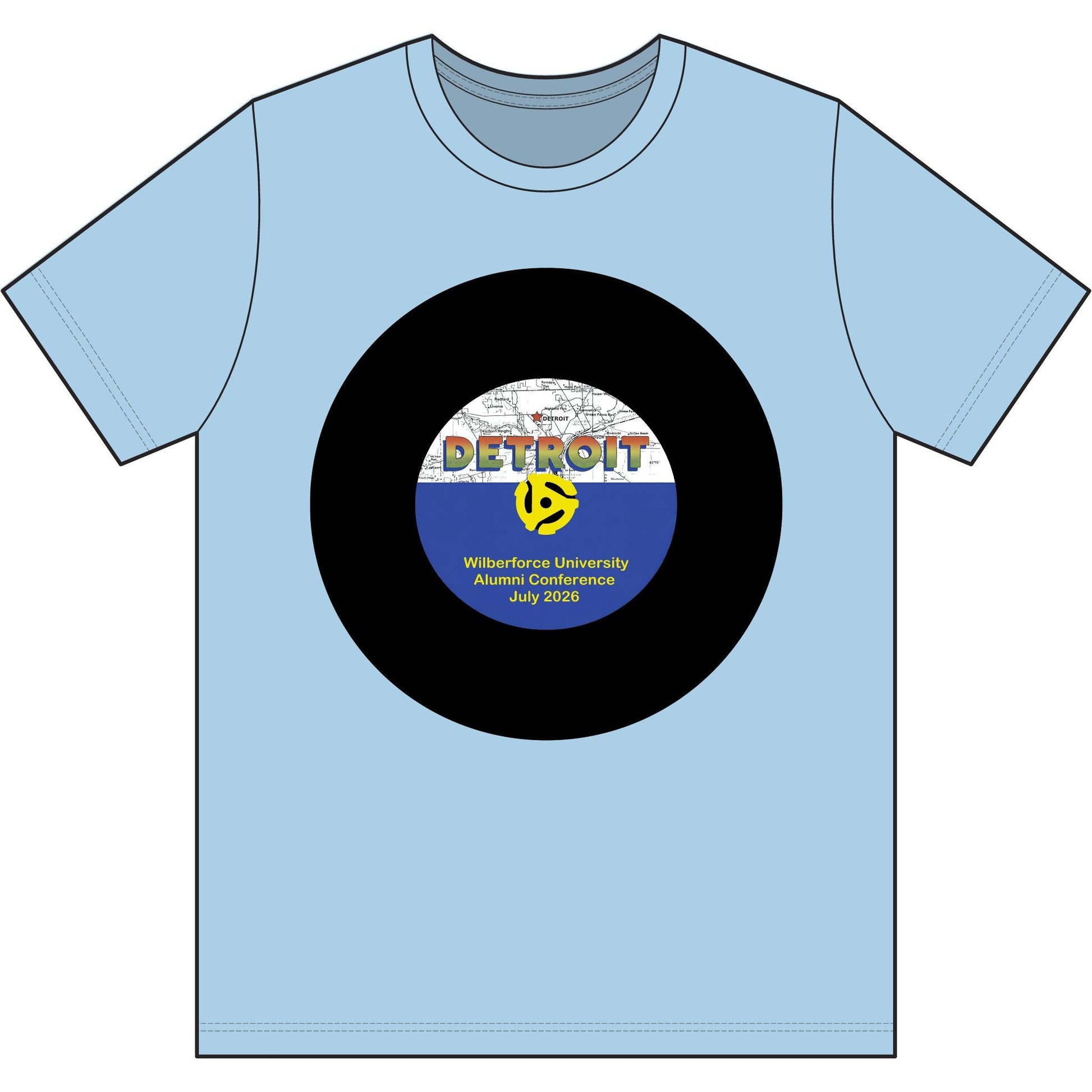 Copy of Detroit Funk Retro Tee - Lasercraft Design