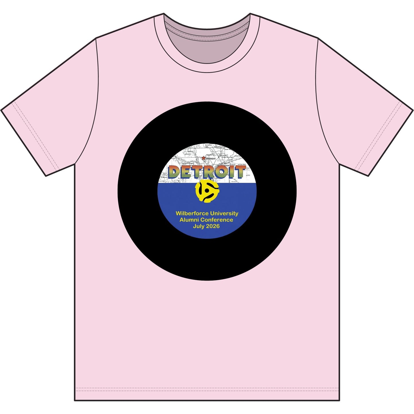 Copy of Detroit Funk Retro Tee - Lasercraft Design