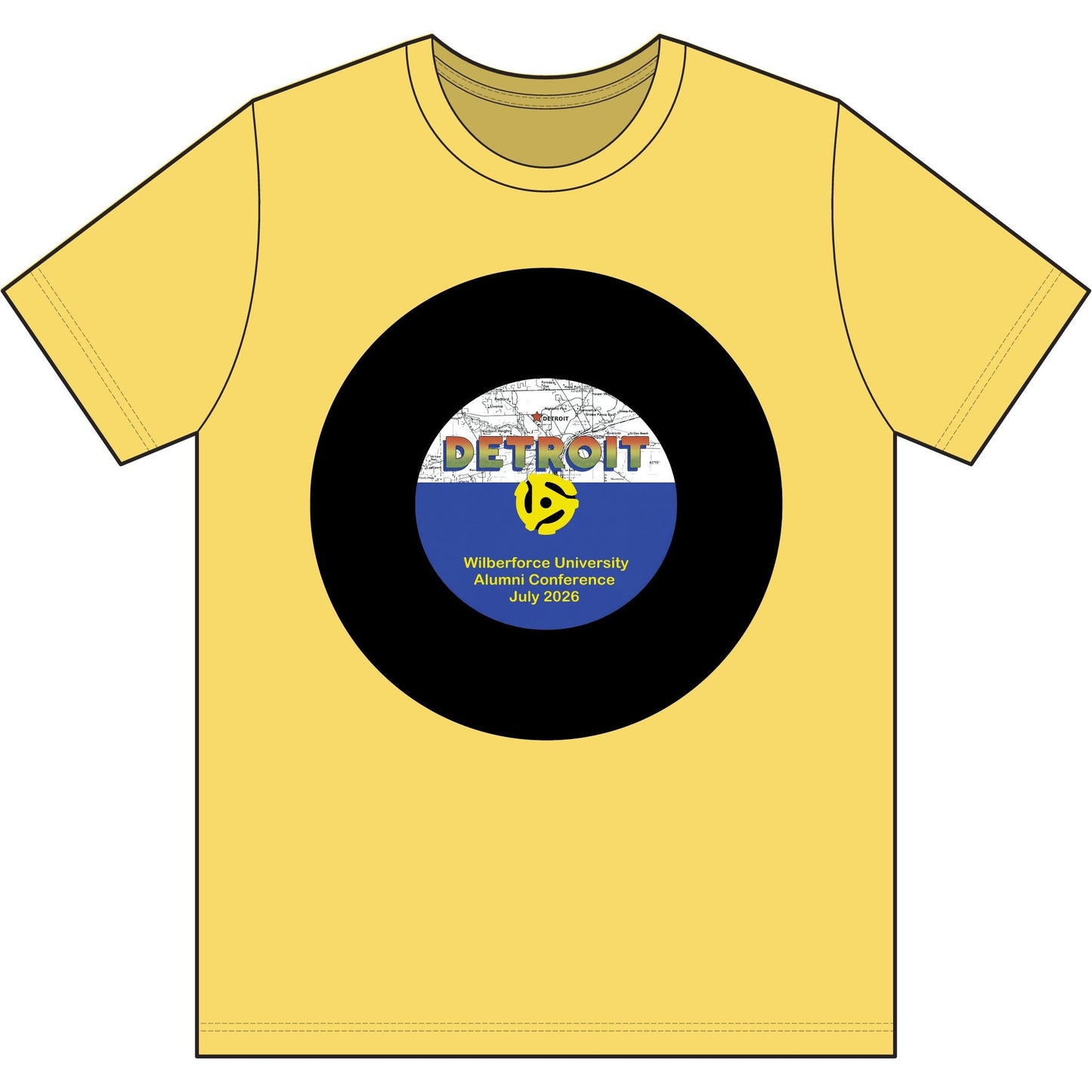 Copy of Detroit Funk Retro Tee - Lasercraft Design