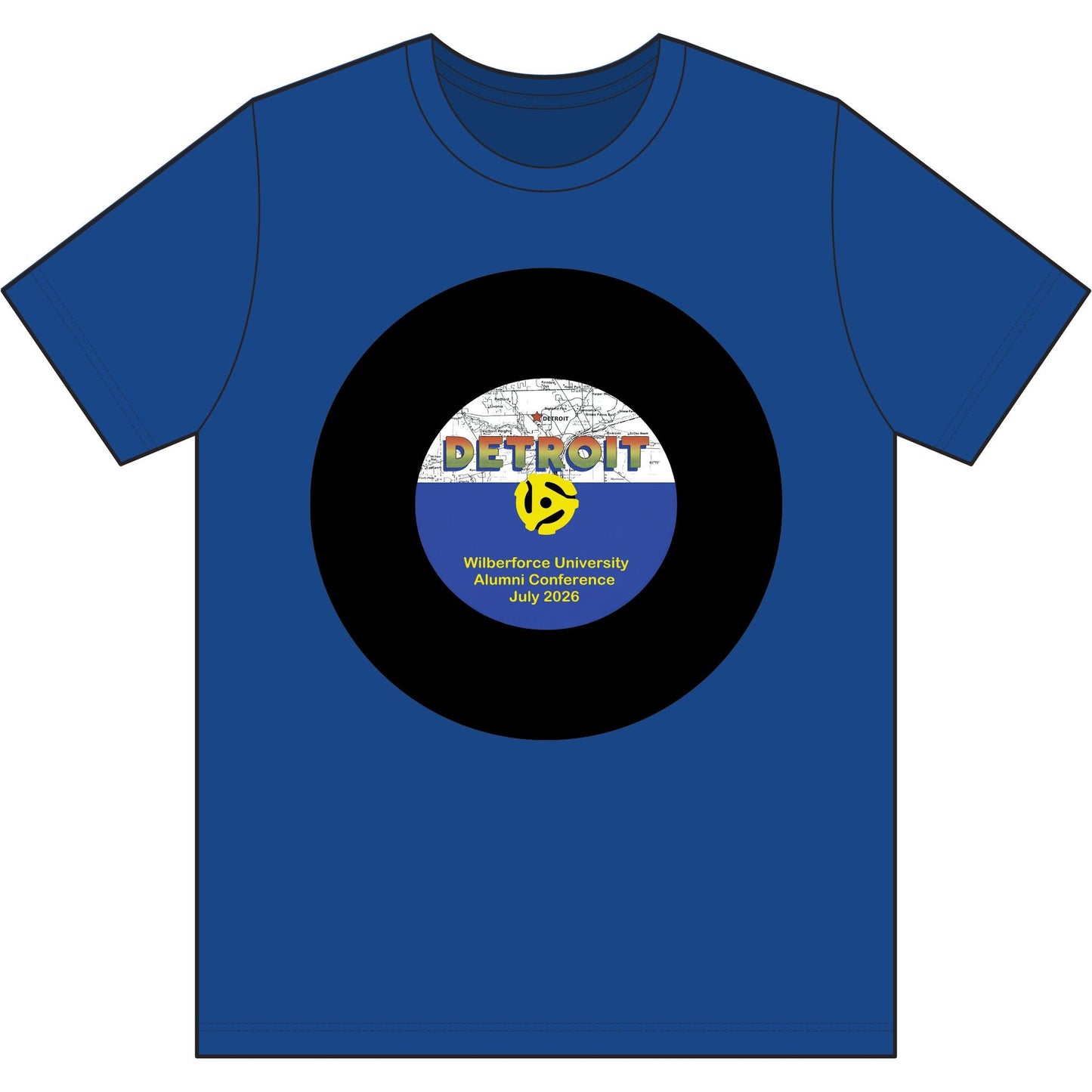 Copy of Detroit Funk Retro Tee - Lasercraft Design
