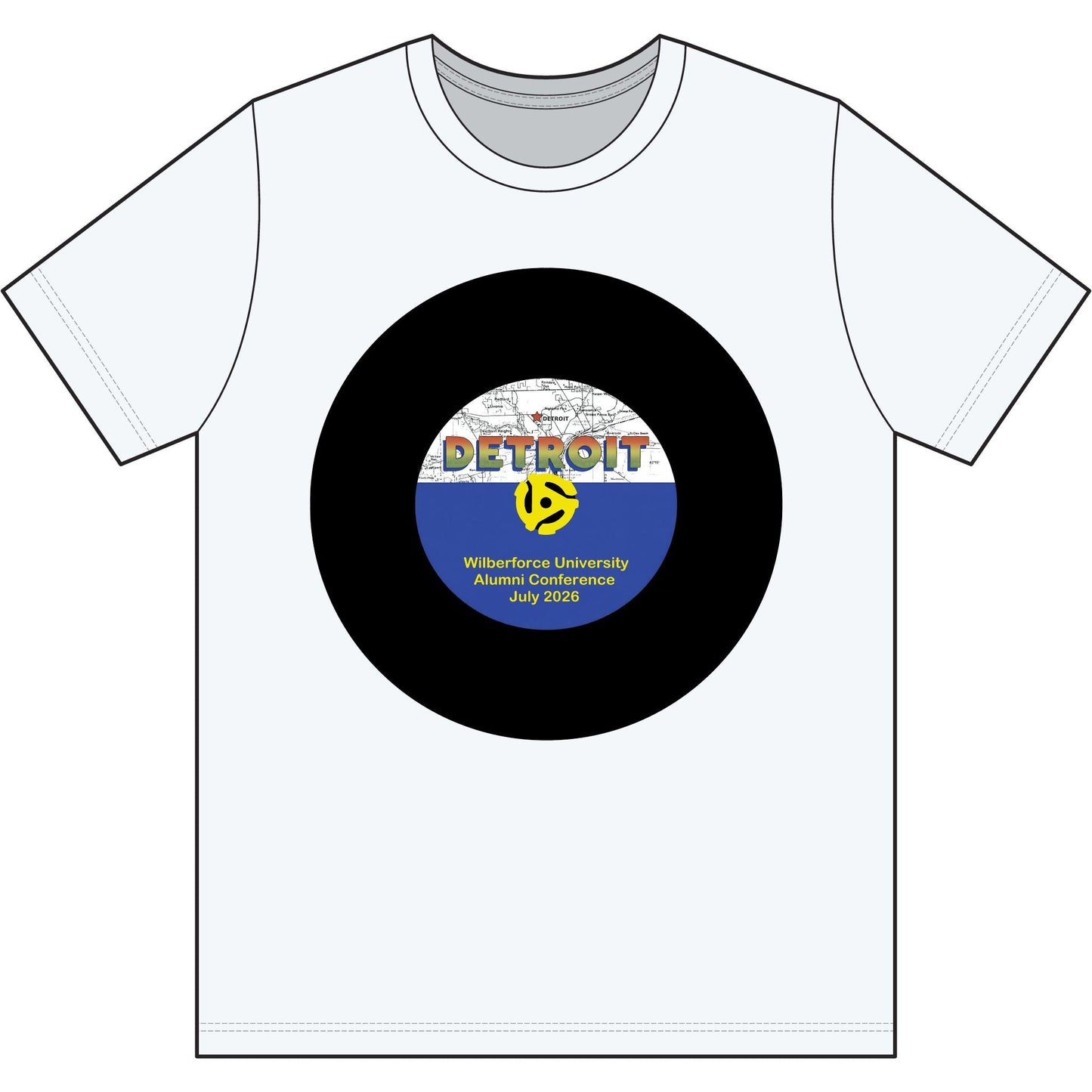 Copy of Detroit Funk Retro Tee - Lasercraft Design