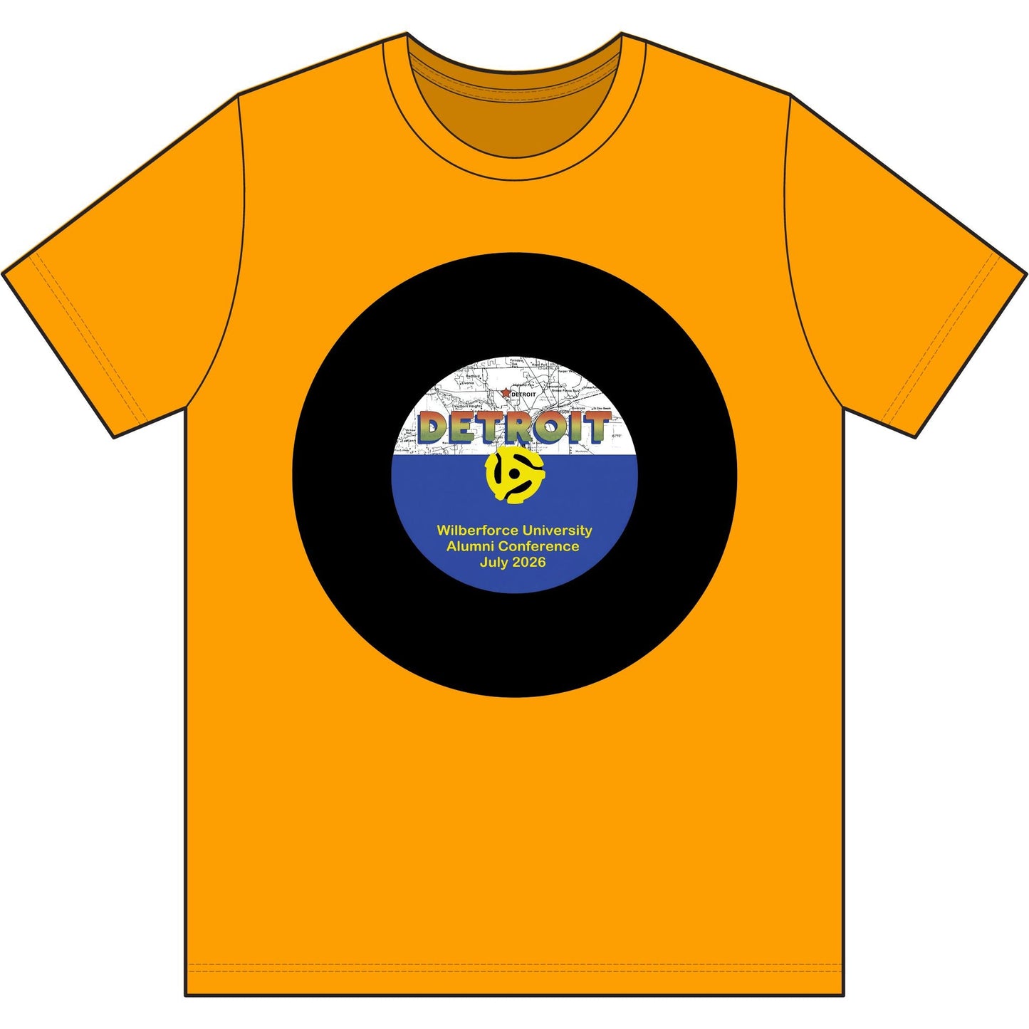 Copy of Detroit Funk Retro Tee - Lasercraft Design
