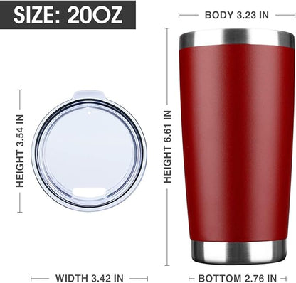 Custom Fraternity or Sorority 20 oz Tumbler or 17 oz Wine Cooler! Personalized Stainless Steel Greek Letter Gift! - Lasercraft Design