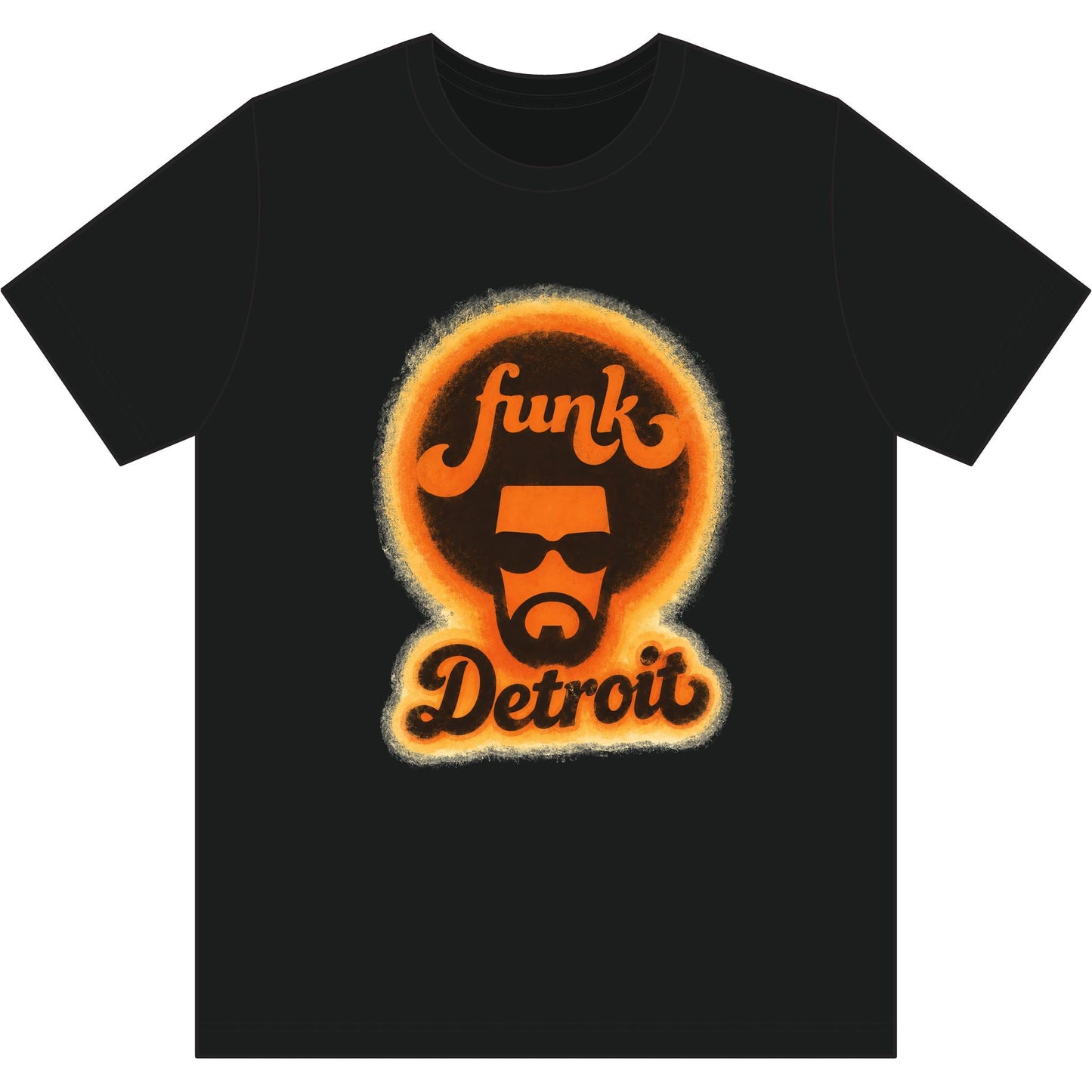 Detroit Funk Retro Tee - Lasercraft Design