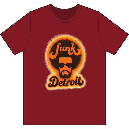 Detroit Funk Retro Tee - Lasercraft Design