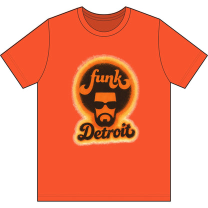 Detroit Funk Retro Tee - Lasercraft Design