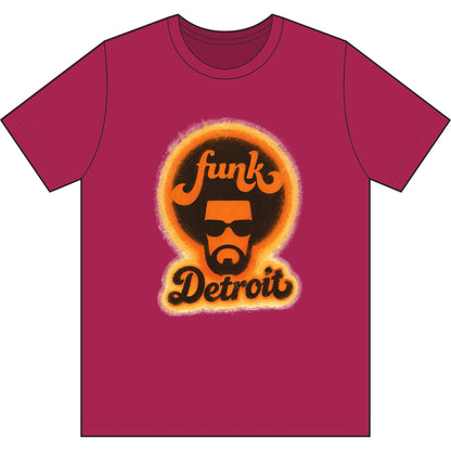 Detroit Funk Retro Tee - Lasercraft Design