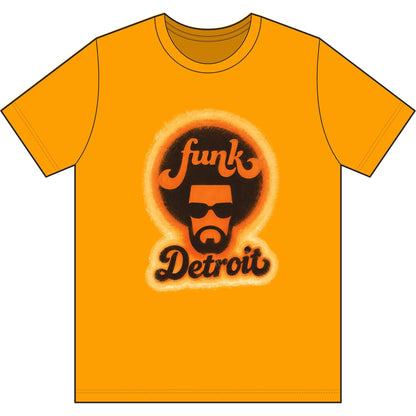 Detroit Funk Retro Tee - Lasercraft Design