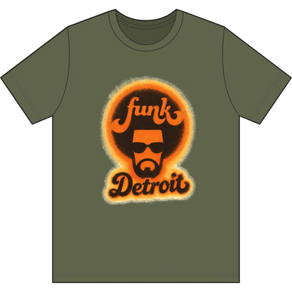 Detroit Funk Retro Tee - Lasercraft Design