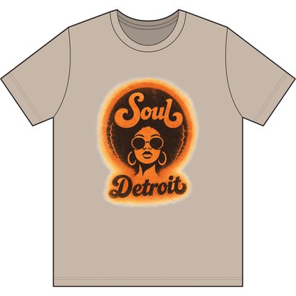 Detroit Soul Retro Tee - Lasercraft Design
