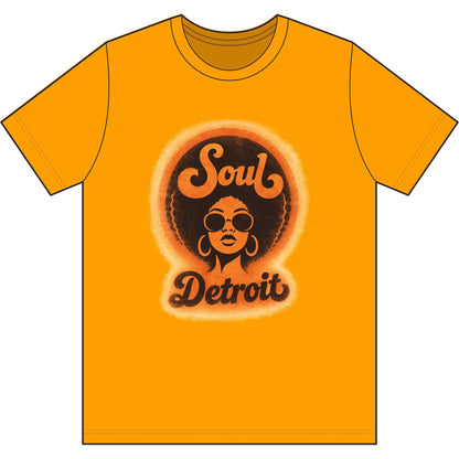Detroit Soul Retro Tee - Lasercraft Design