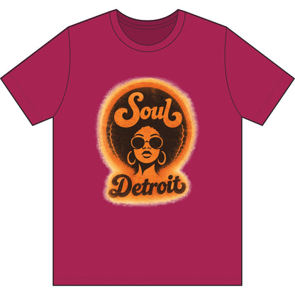 Detroit Soul Retro Tee - Lasercraft Design