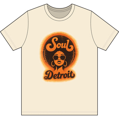 Detroit Soul Retro Tee - Lasercraft Design