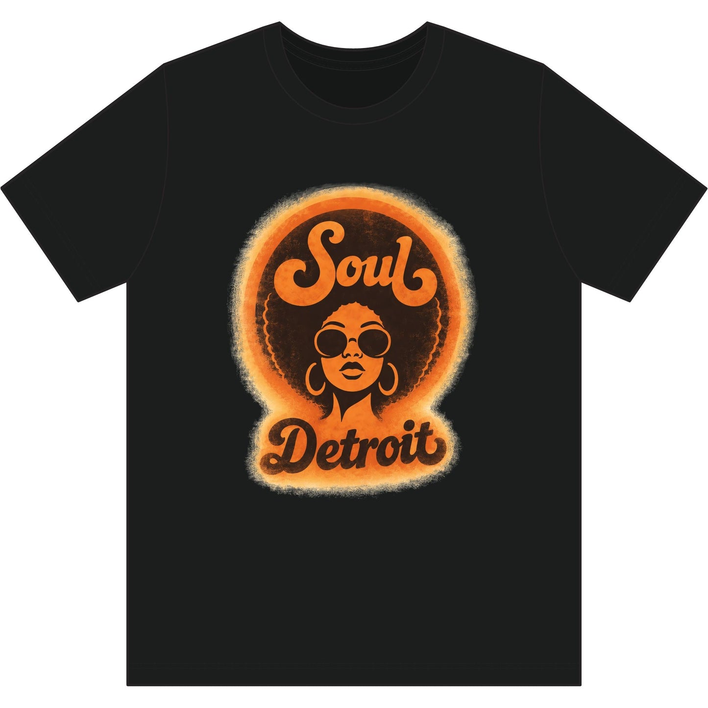 Detroit Soul Retro Tee - Lasercraft Design