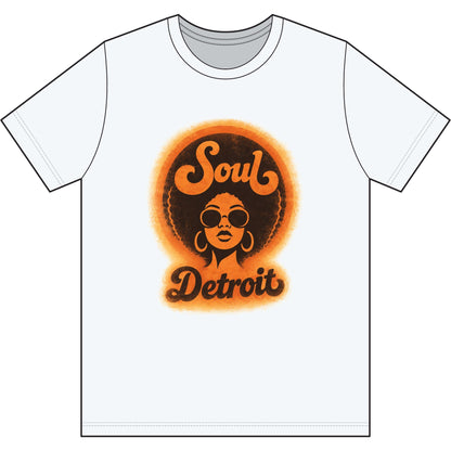 Detroit Soul Retro Tee - Lasercraft Design