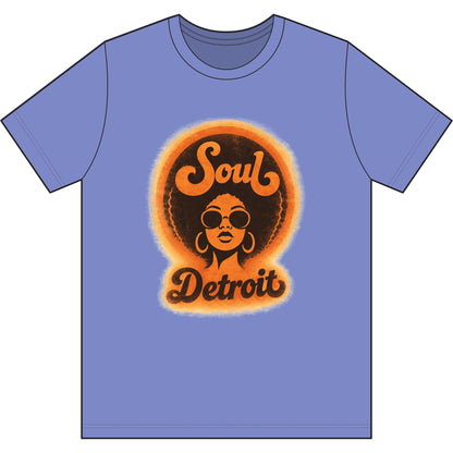 Detroit Soul Retro Tee - Lasercraft Design