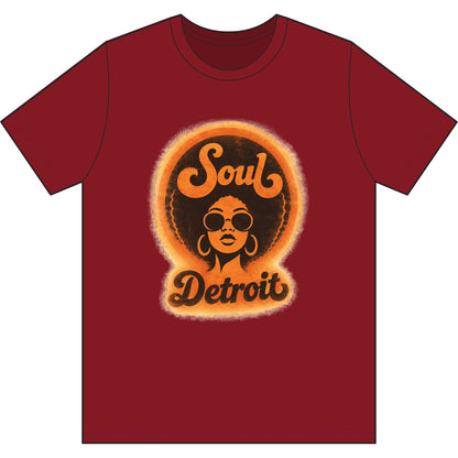 Detroit Soul Retro Tee - Lasercraft Design