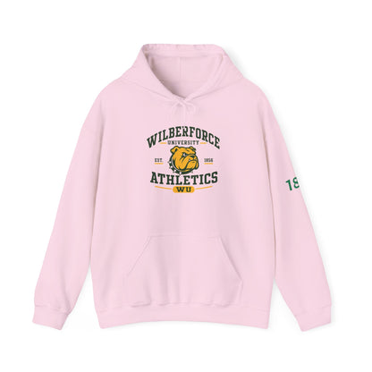 Wilberforce University Athletics Hoodie – Vintage Mascot College Sports Sweatshirt - Lasercraft Design