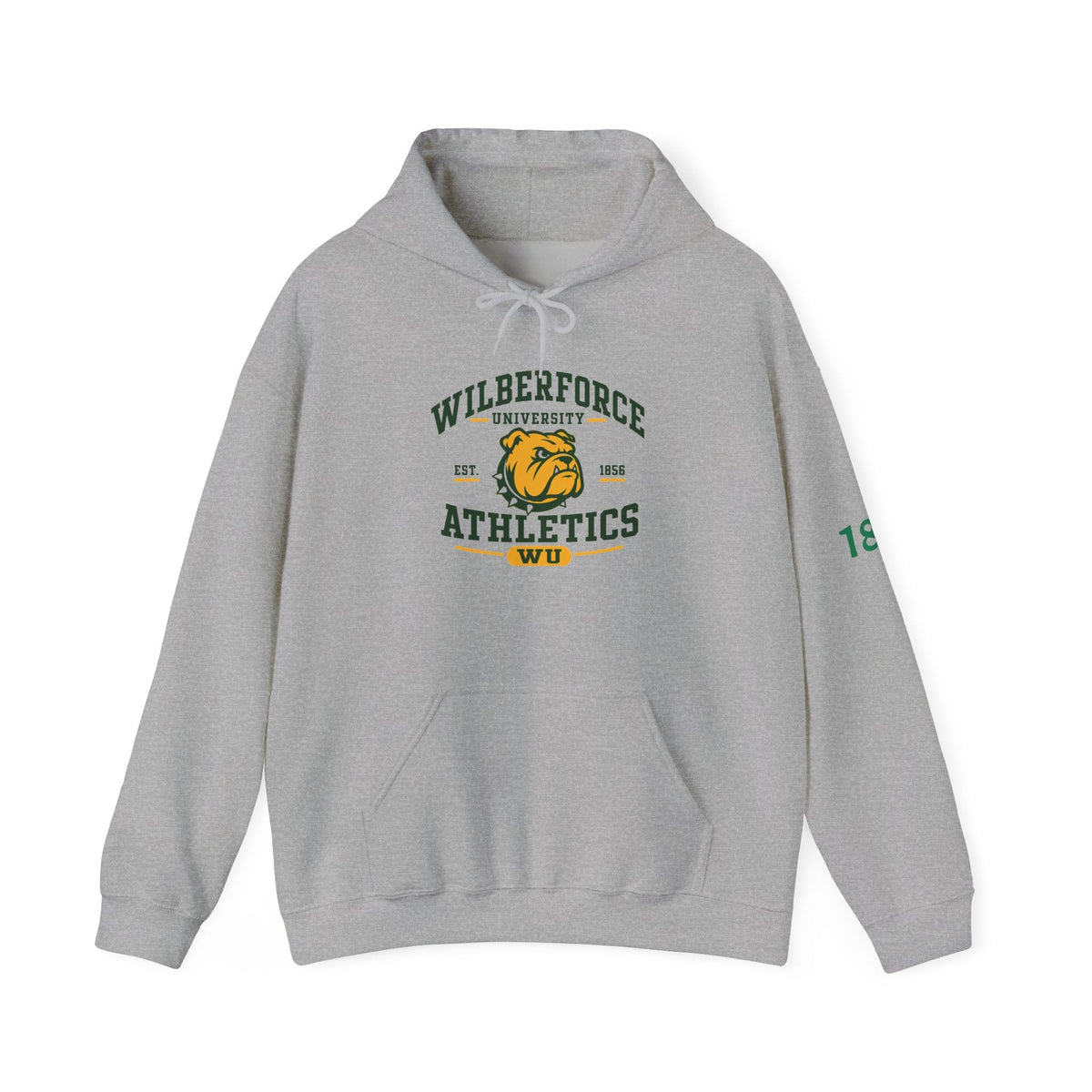 Wilberforce University Athletics Hoodie – Vintage Mascot College Sports Sweatshirt - Lasercraft Design