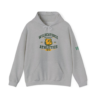 Wilberforce University Athletics Hoodie – Vintage Mascot College Sports Sweatshirt - Lasercraft Design