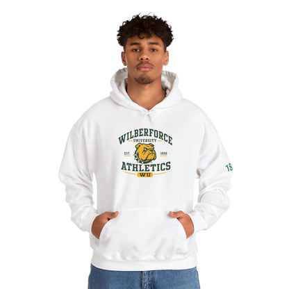 Wilberforce University Athletics Hoodie – Vintage Mascot College Sports Sweatshirt - Lasercraft Design
