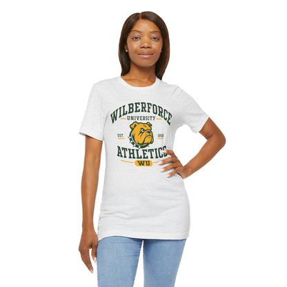 Wilberforce University Athletics T-Shirt — Bulldogs Logo College Tee - Lasercraft Design