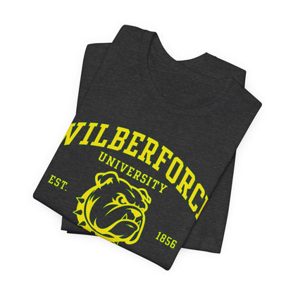 Wilberforce University Athletics T-Shirt — Bulldogs Logo College Tee - Lasercraft Design