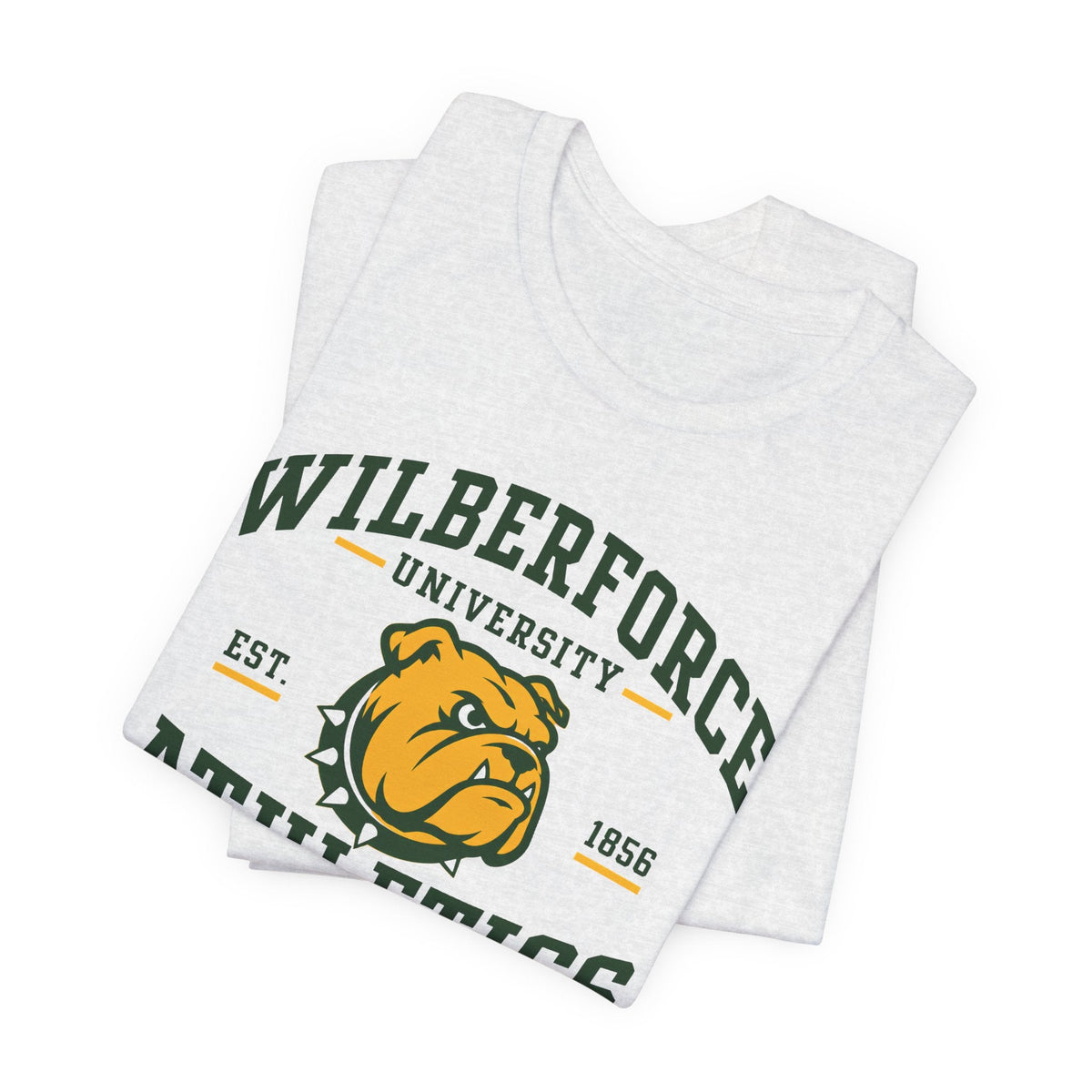 Wilberforce University Athletics T-Shirt — Bulldogs Logo College Tee - Lasercraft Design