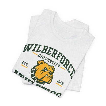 Wilberforce University Athletics T-Shirt — Bulldogs Logo College Tee - Lasercraft Design