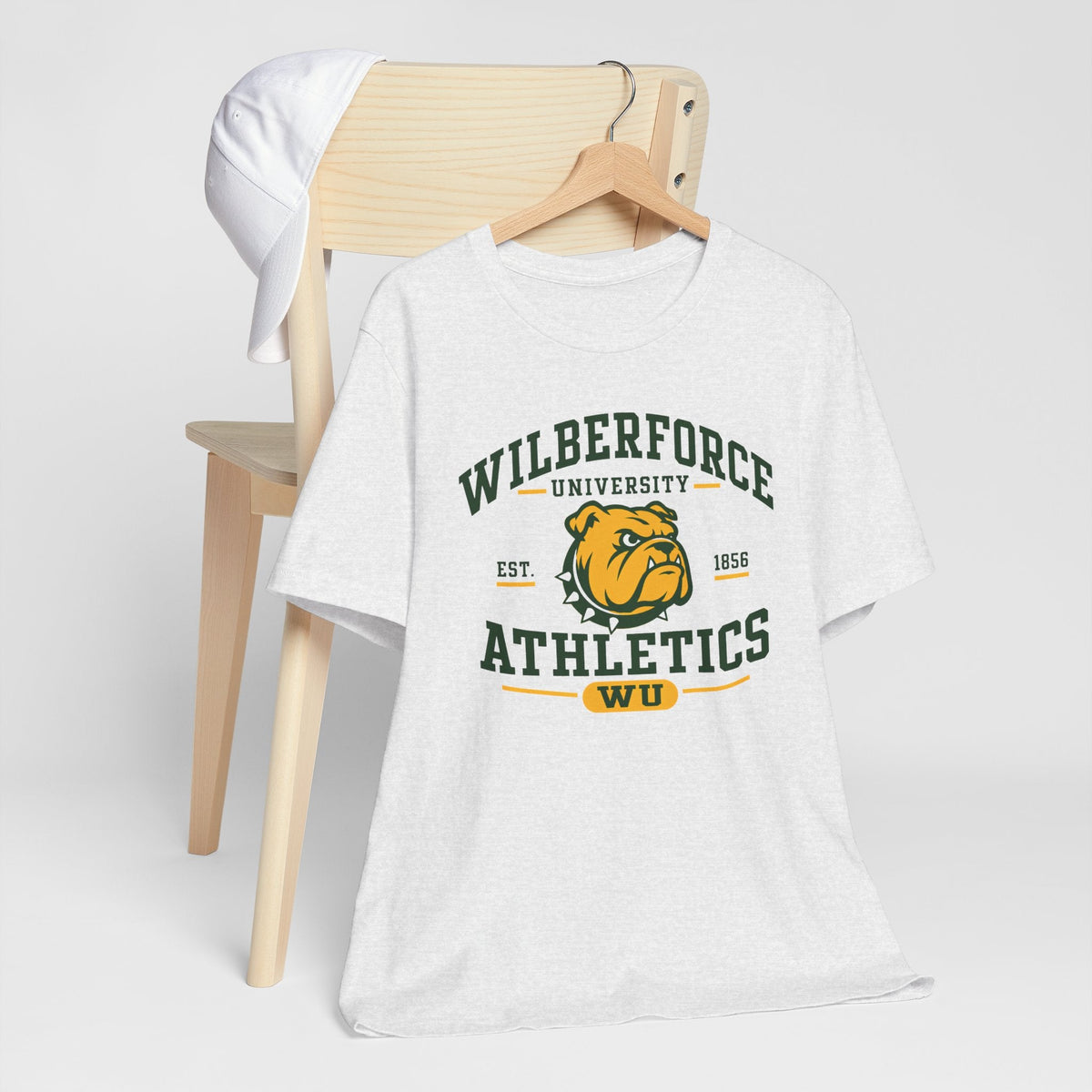 Wilberforce University Athletics T-Shirt — Bulldogs Logo College Tee - Lasercraft Design