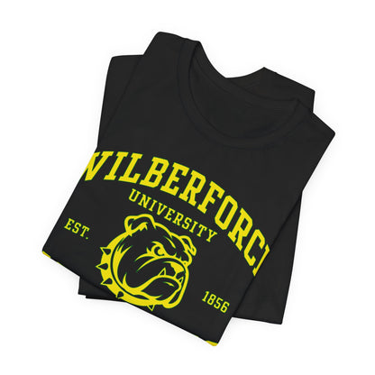 Wilberforce University Athletics T-Shirt — Bulldogs Logo College Tee - Lasercraft Design