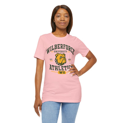 Wilberforce University Athletics T-Shirt — Bulldogs Logo College Tee - Lasercraft Design
