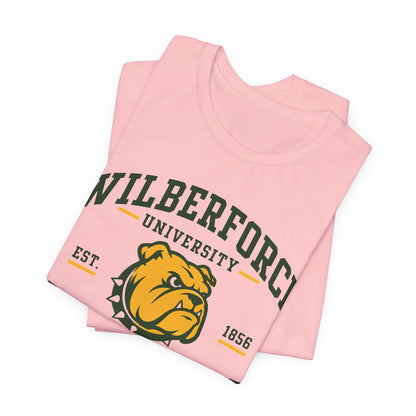 Wilberforce University Athletics T-Shirt — Bulldogs Logo College Tee - Lasercraft Design