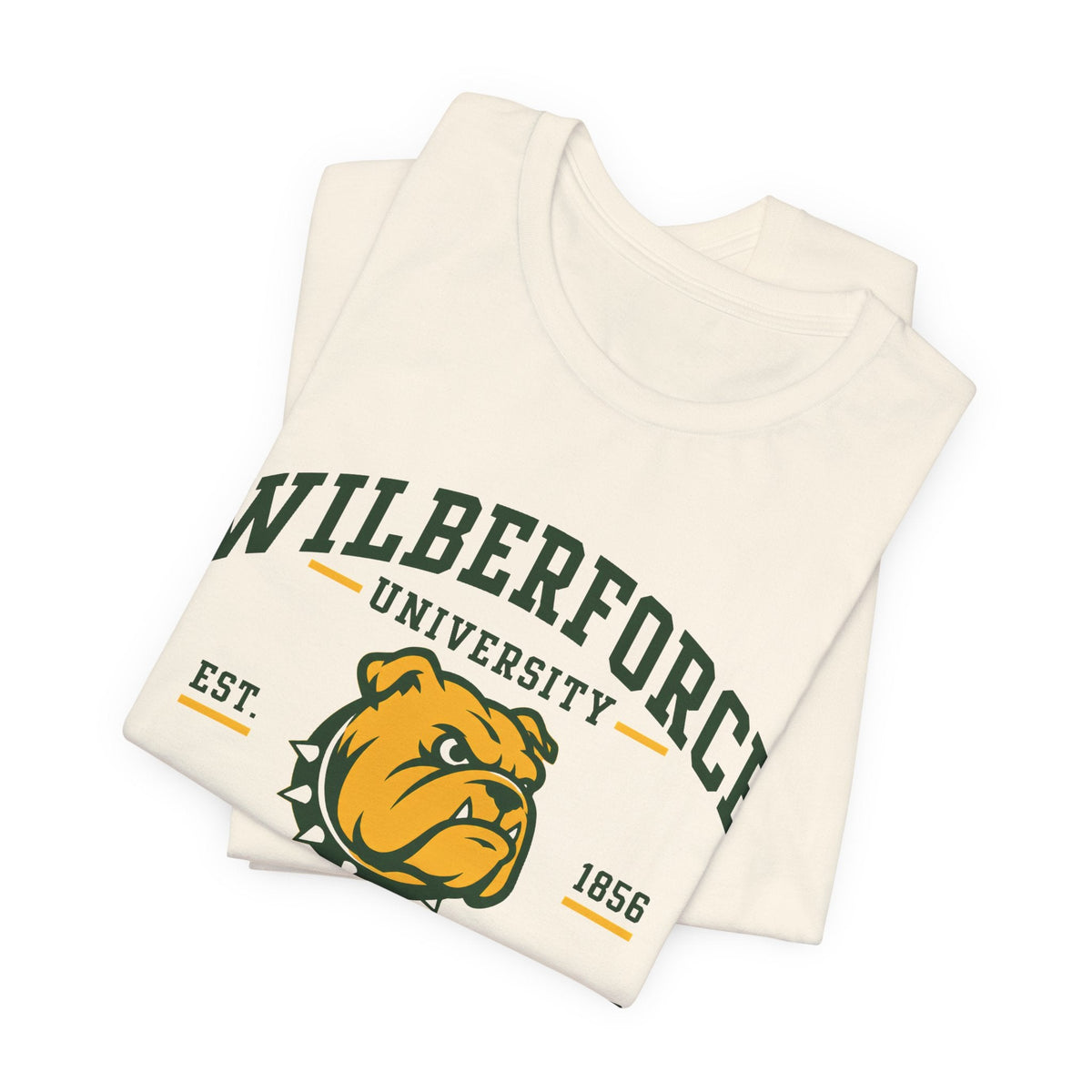 Wilberforce University Athletics T-Shirt — Bulldogs Logo College Tee - Lasercraft Design