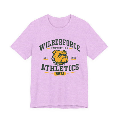 Wilberforce University Athletics T-Shirt — Bulldogs Logo College Tee - Lasercraft Design