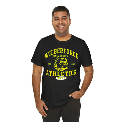 Wilberforce University Athletics T-Shirt — Bulldogs Logo College Tee - Lasercraft Design