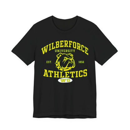 Wilberforce University Athletics T-Shirt — Bulldogs Logo College Tee - Lasercraft Design