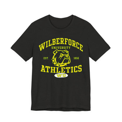 Wilberforce University Athletics T-Shirt — Bulldogs Logo College Tee - Lasercraft Design