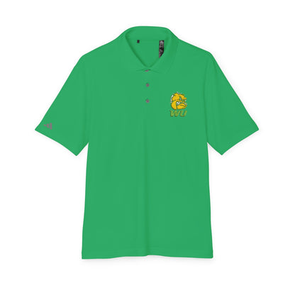 WU Bulldog Logo Polo Shirt — Embroidered College Team Performance Polo - Lasercraft Design