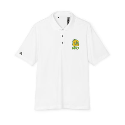 WU Bulldog Logo Polo Shirt — Embroidered College Team Performance Polo - Lasercraft Design